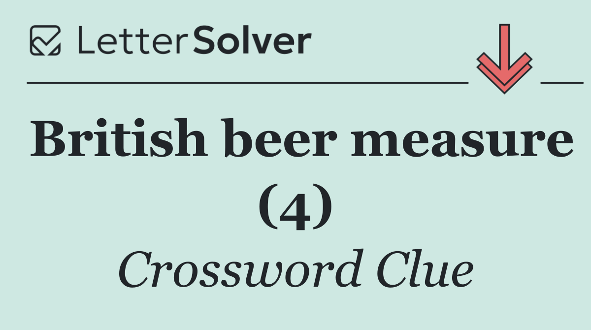 British beer measure (4)