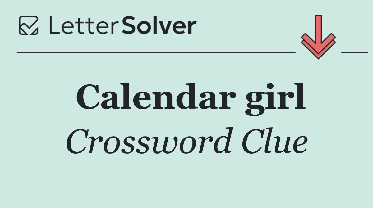 Calendar girl