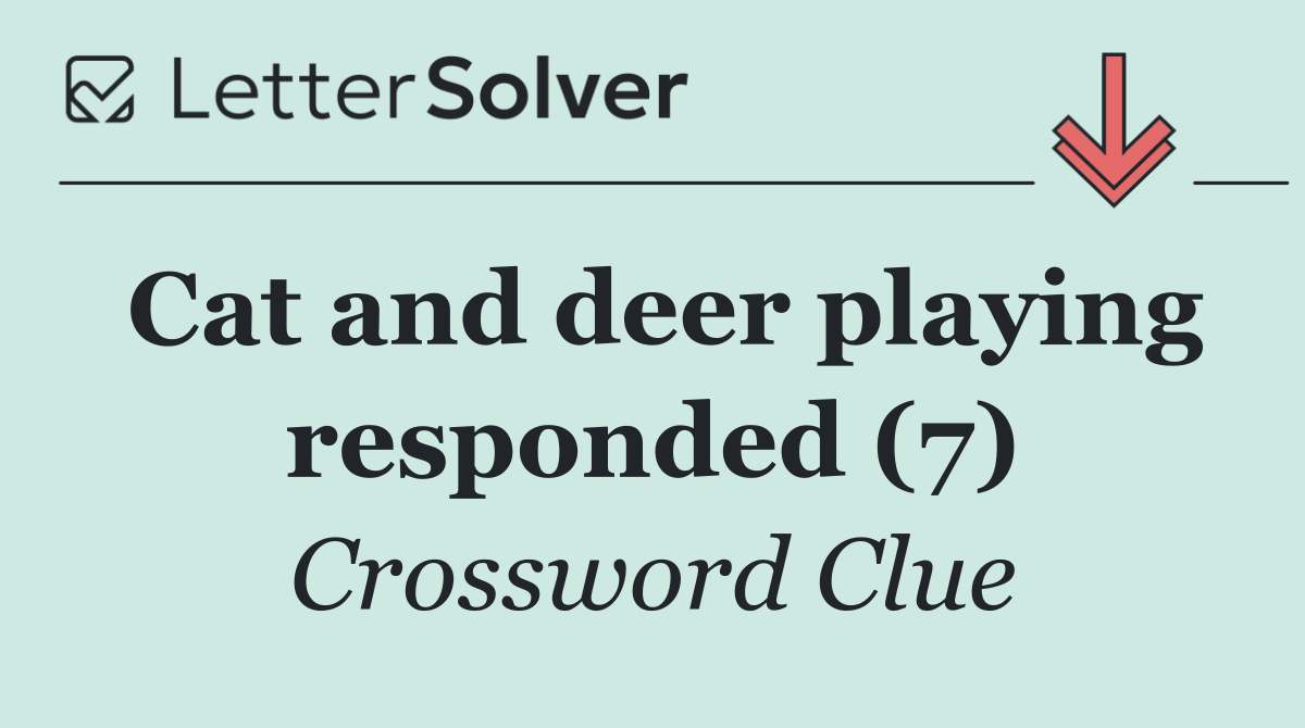 Cat and deer playing responded (7)