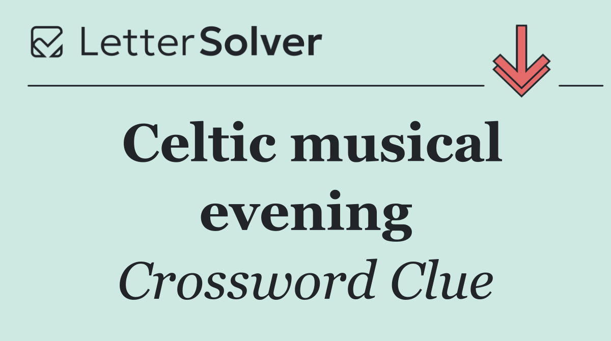 Celtic musical evening