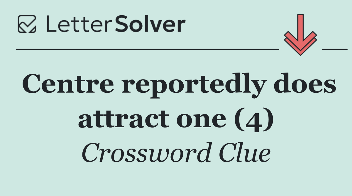Centre reportedly does attract one (4)