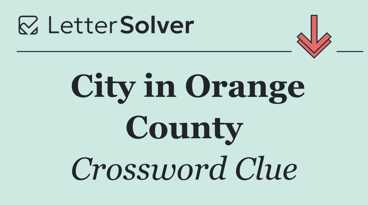 City in Orange County