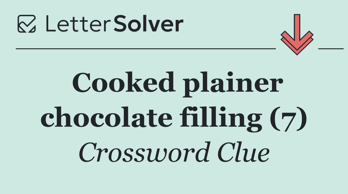 Cooked plainer chocolate filling (7)