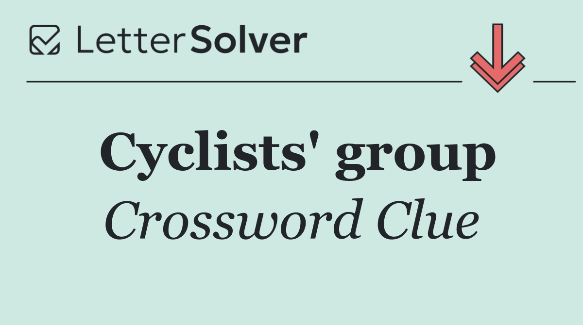 Cyclists' group