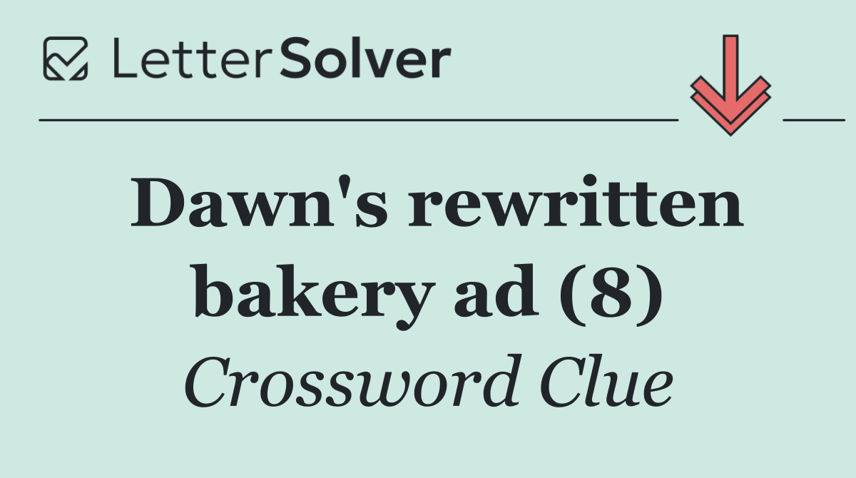 Dawn's rewritten bakery ad (8)