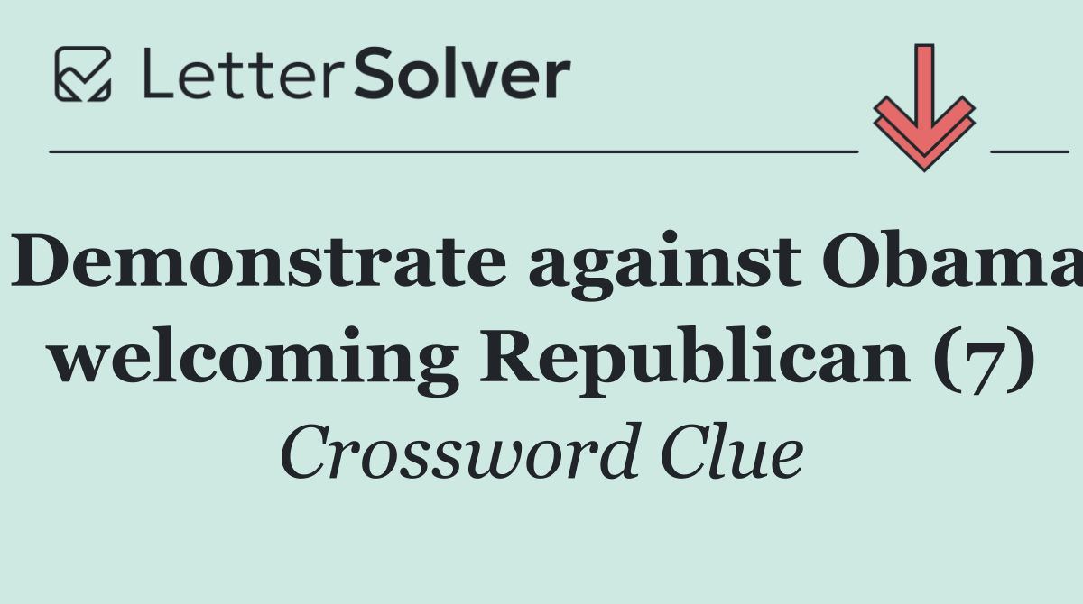 Demonstrate against Obama welcoming Republican (7)