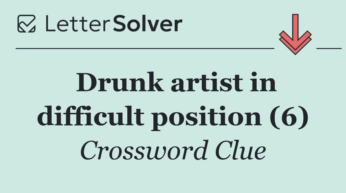 Drunk artist in difficult position (6)