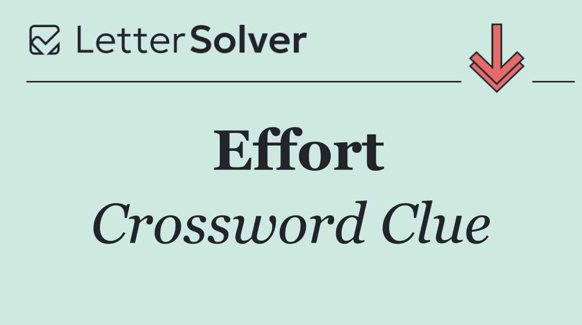 Effort