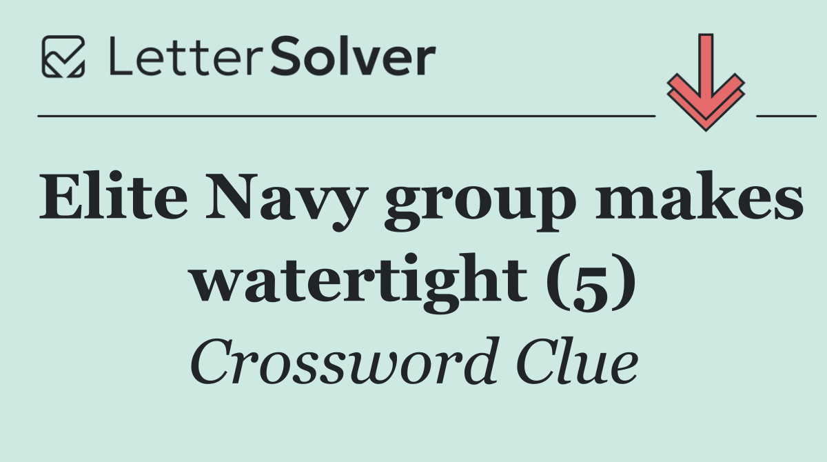 Elite Navy group makes watertight (5)