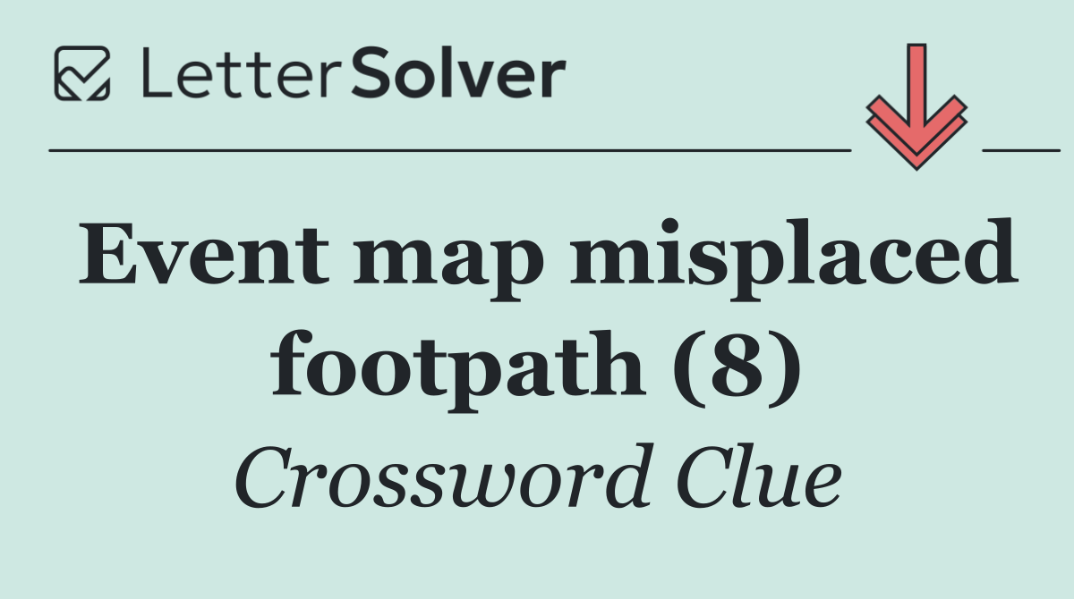 Event map misplaced footpath (8)