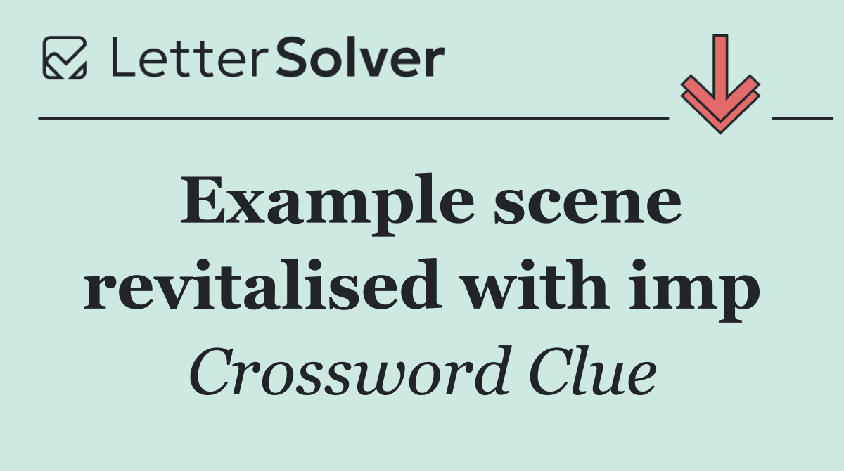 Example scene revitalised with imp