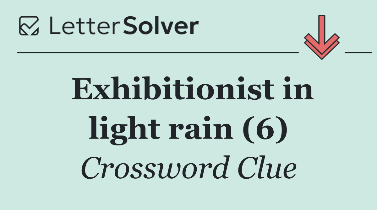 Exhibitionist in light rain (6)