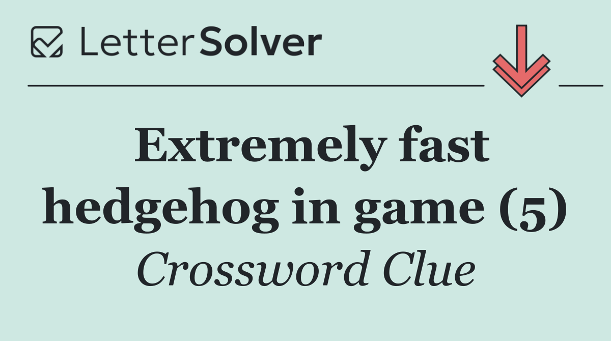 Extremely fast hedgehog in game (5)