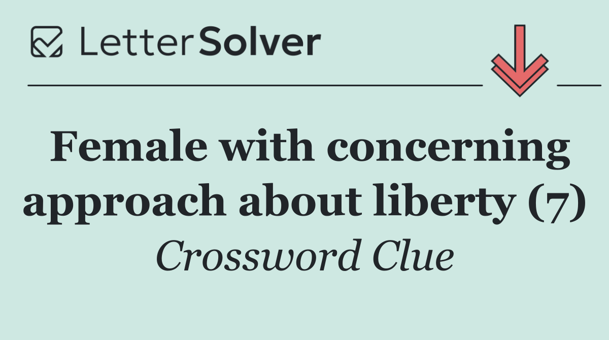 Female with concerning approach about liberty (7)