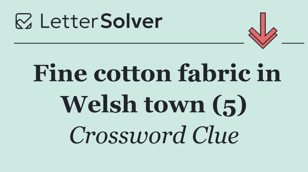 Fine cotton fabric in Welsh town (5)