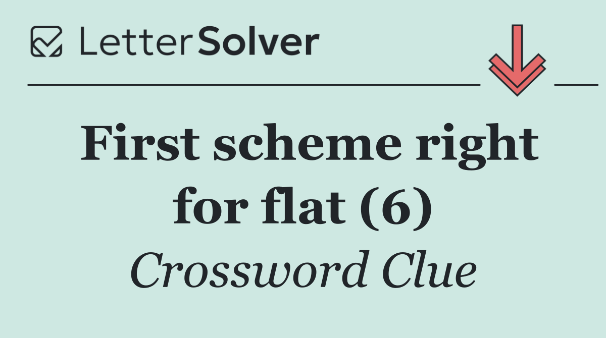 First scheme right for flat (6)