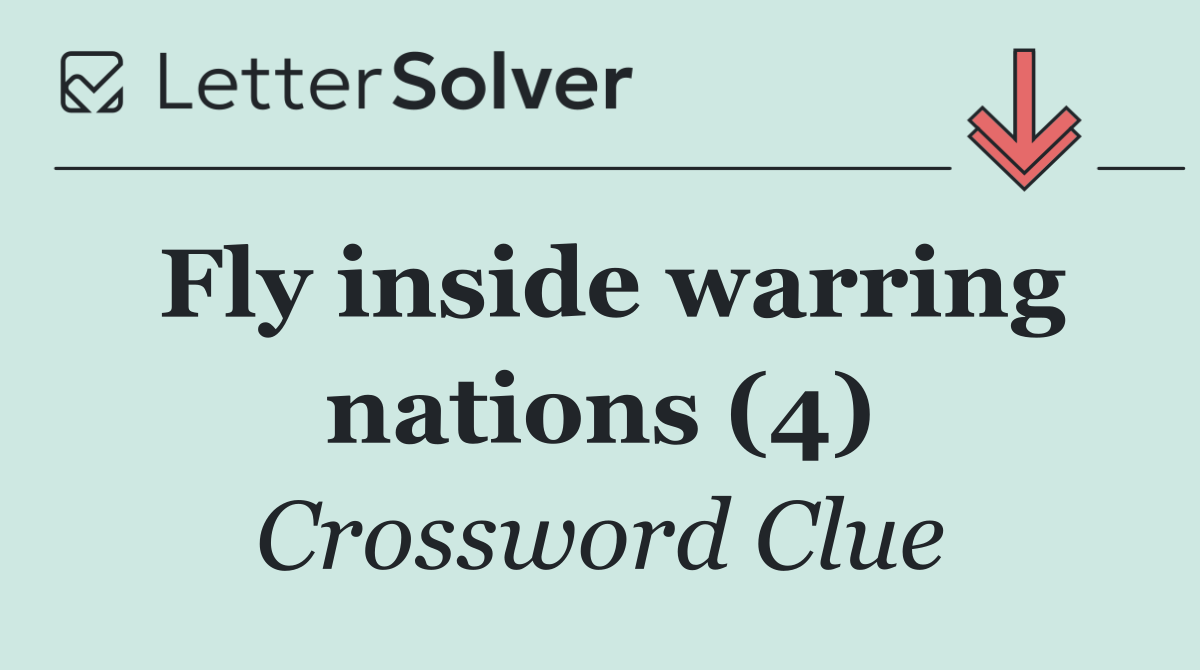 Fly inside warring nations (4)