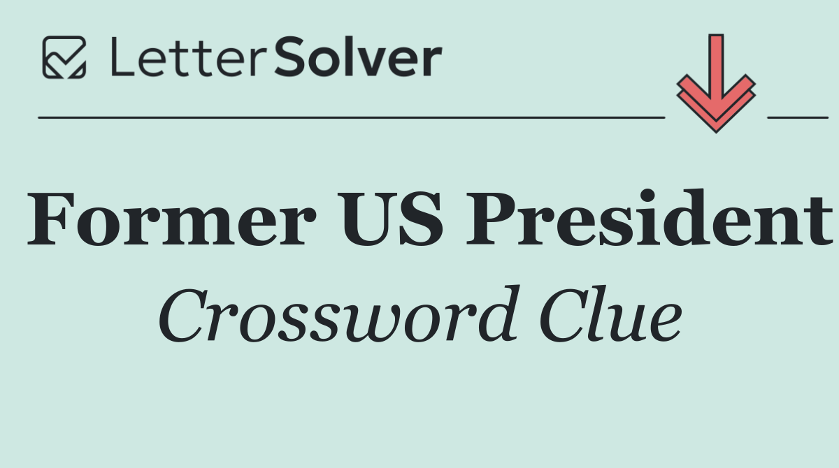 Former US President