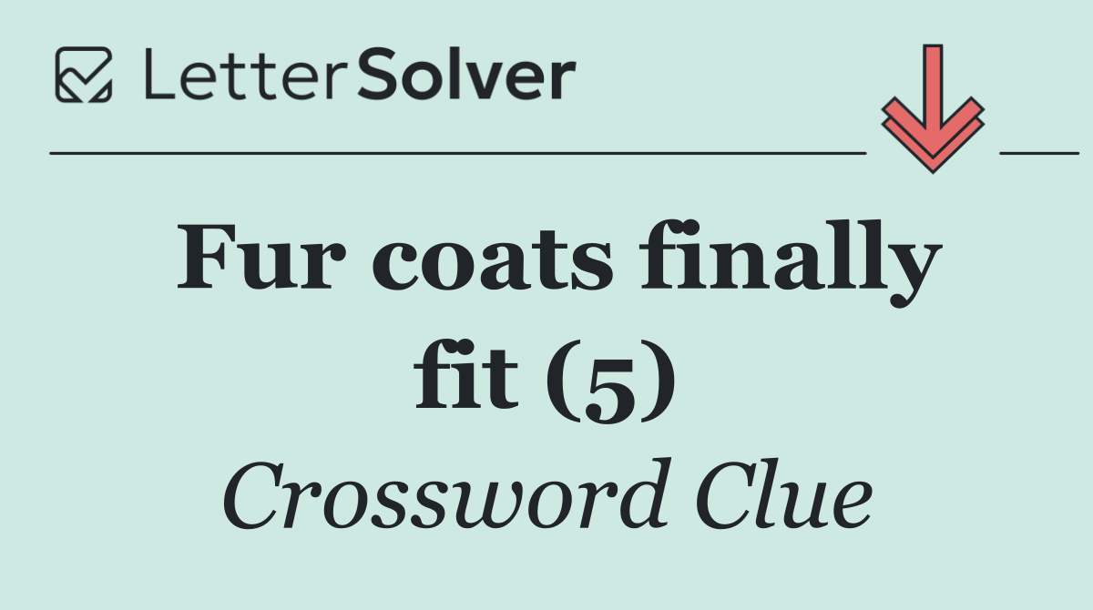 Fur coats finally fit (5)