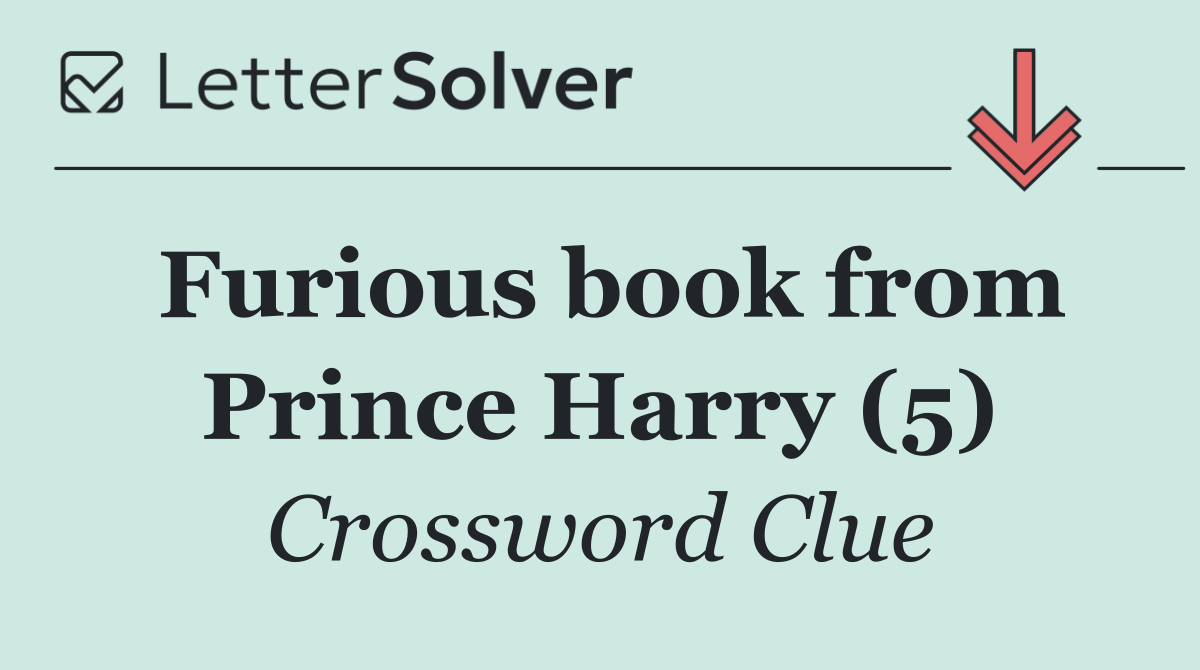 Furious book from Prince Harry (5)