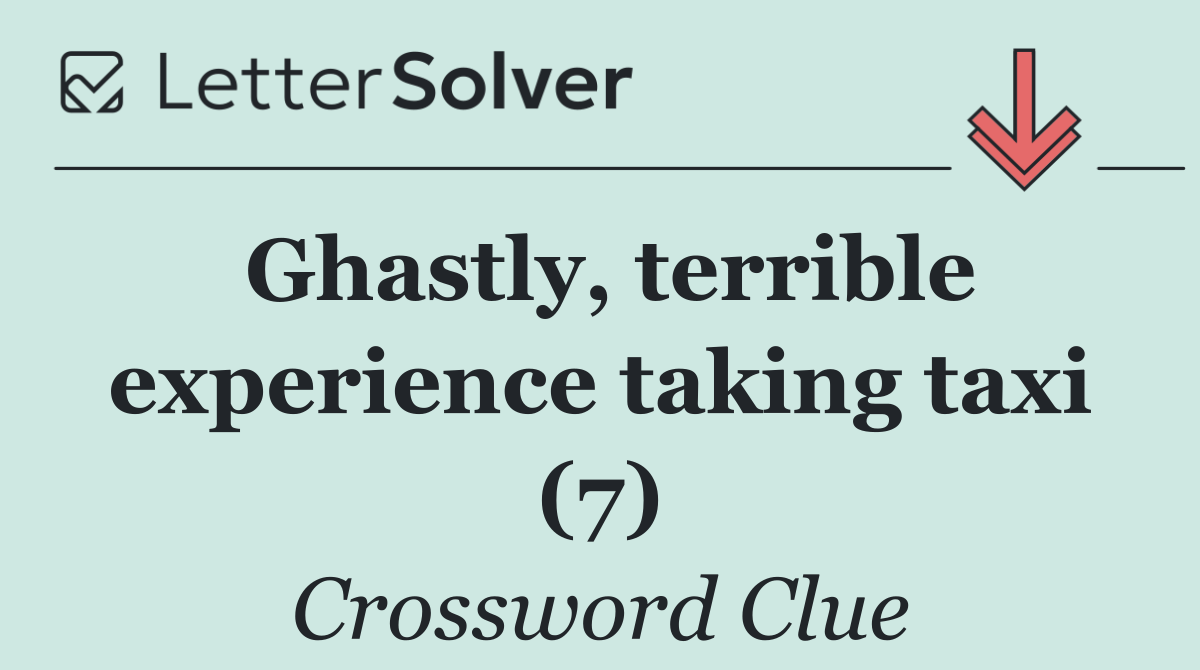 Ghastly, terrible experience taking taxi (7)