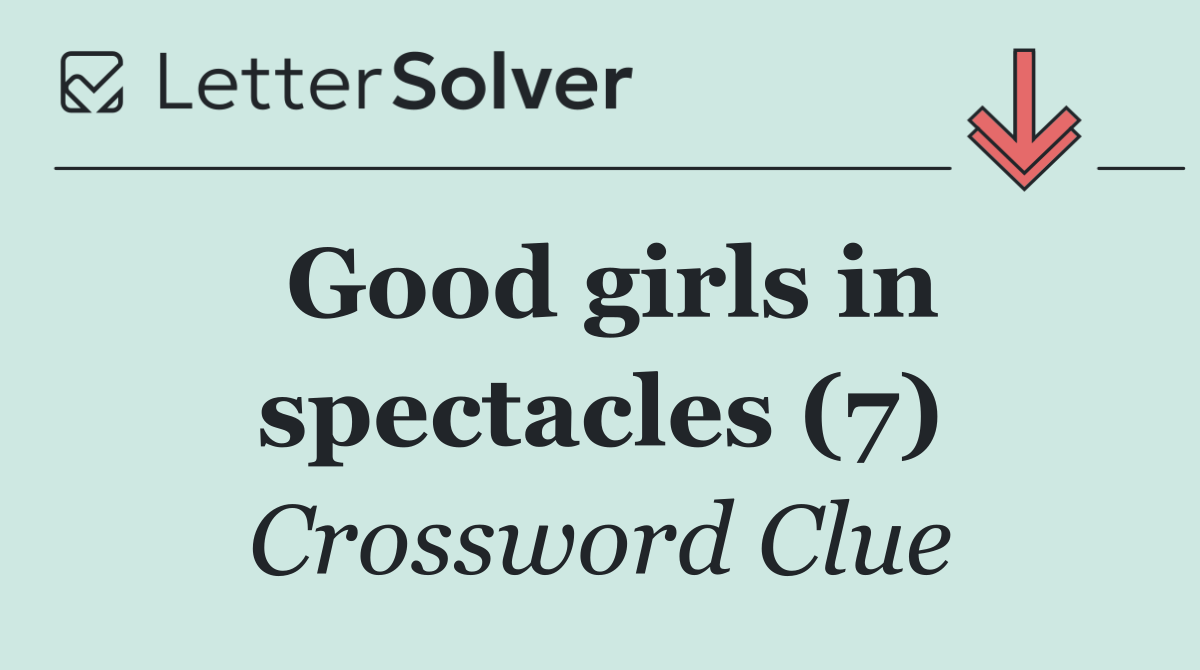 Good girls in spectacles (7)