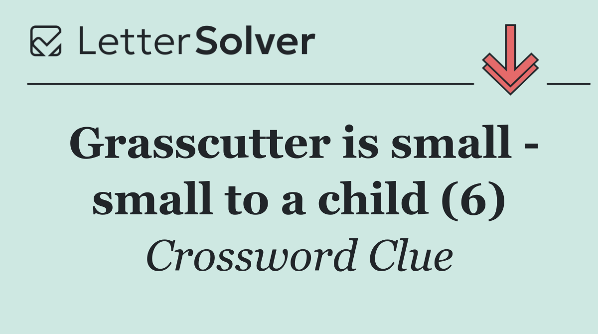 Grasscutter is small   small to a child (6)