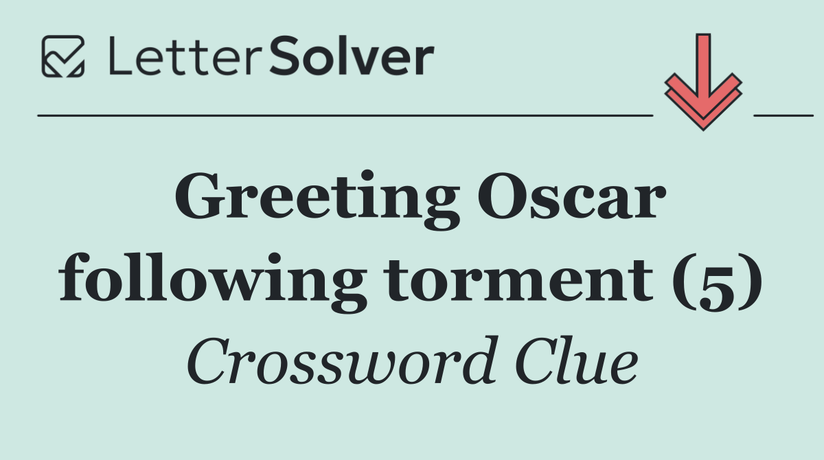 Greeting Oscar following torment (5)