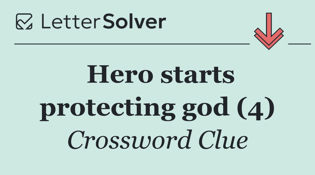 Hero starts protecting god (4)