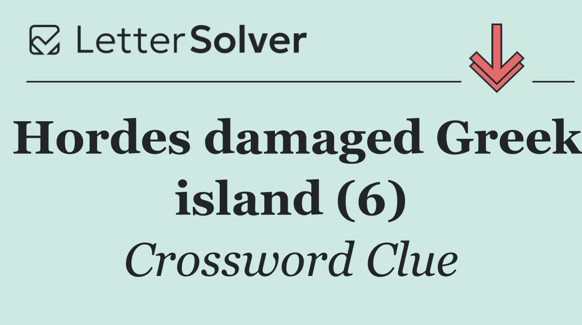 Hordes damaged Greek island (6)