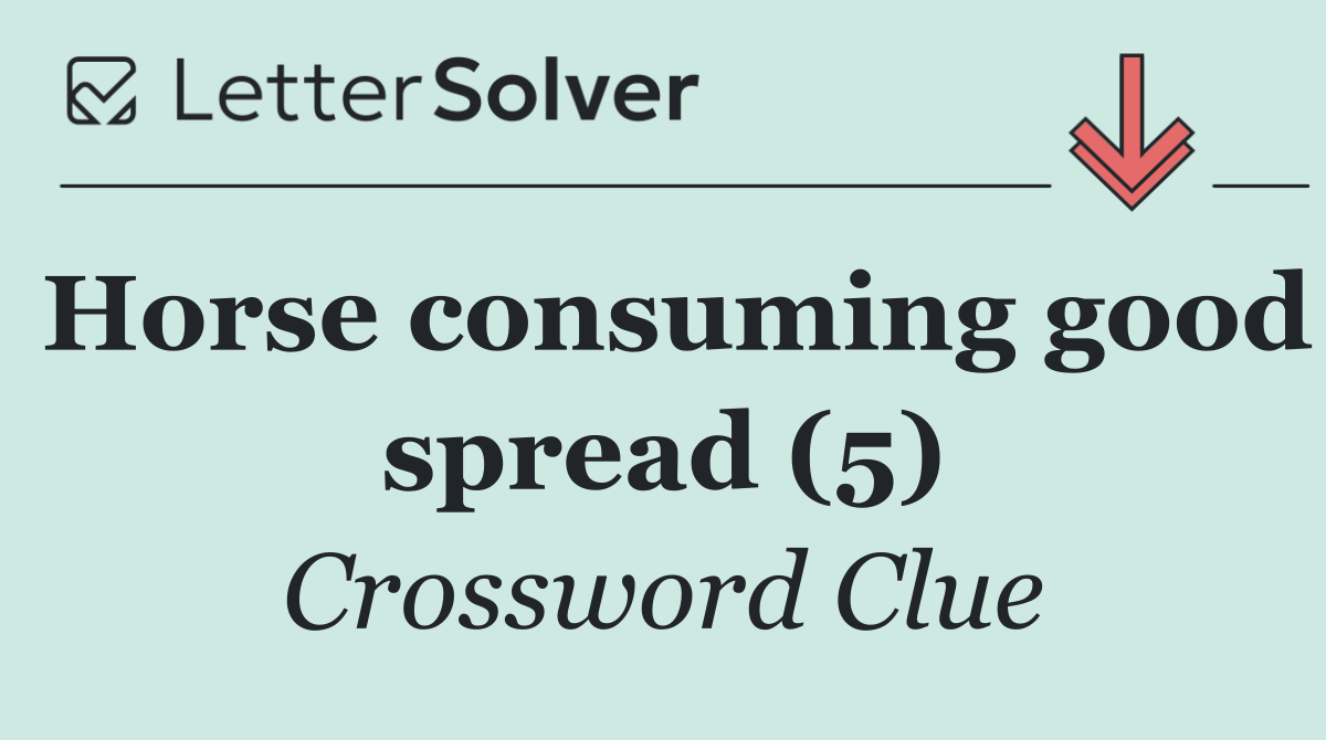 Horse consuming good spread (5)