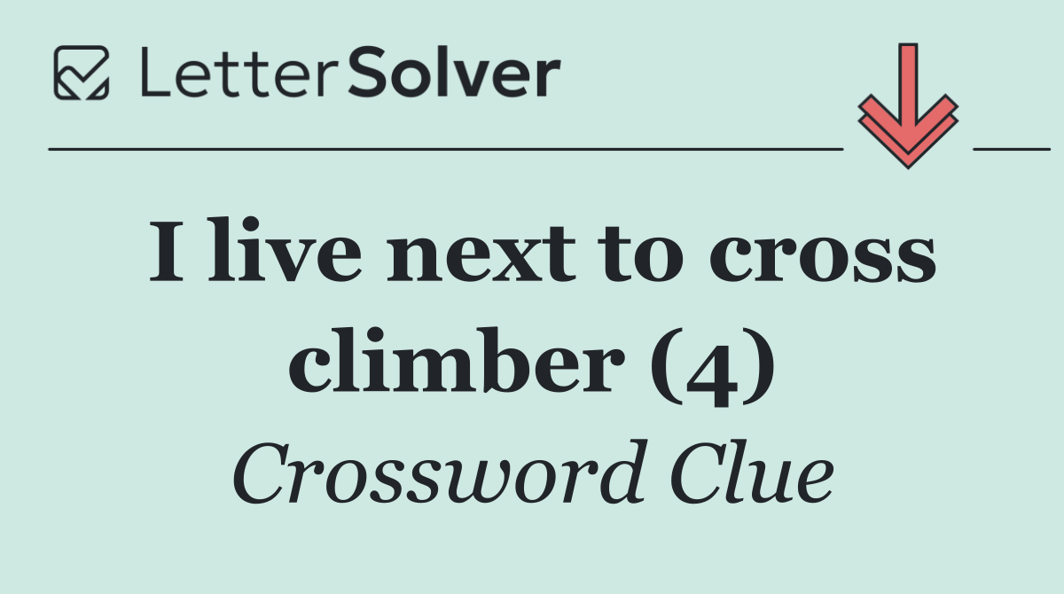 I live next to cross climber (4)