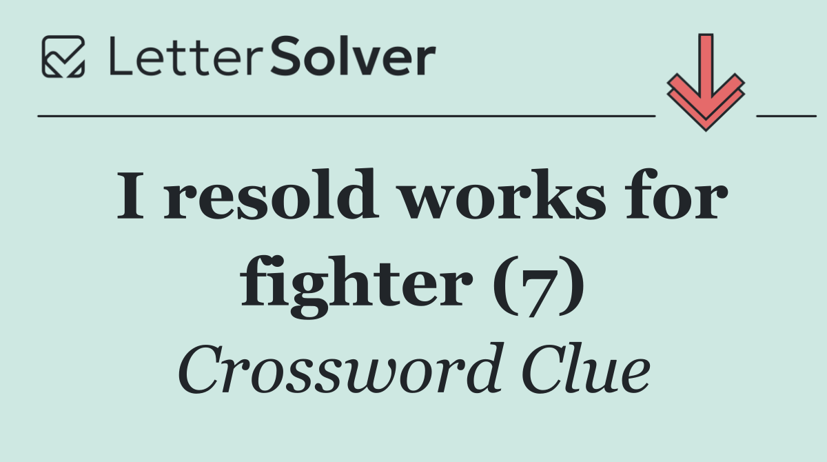 I resold works for fighter (7)