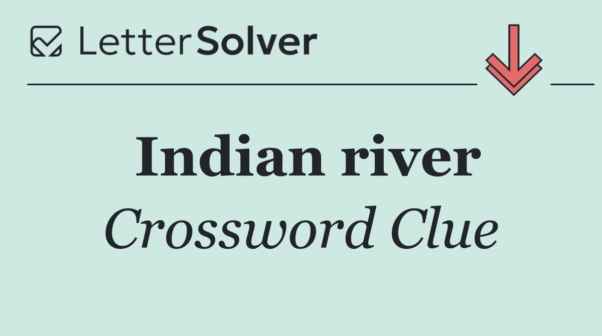Indian river