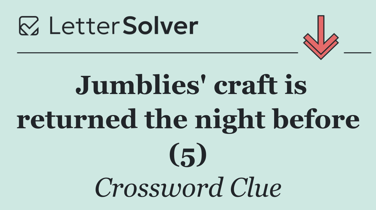 Jumblies' craft is returned the night before (5)