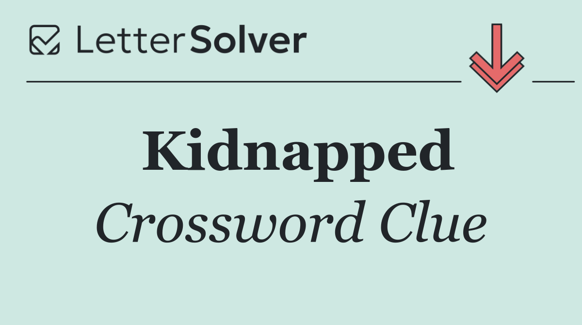 Kidnapped