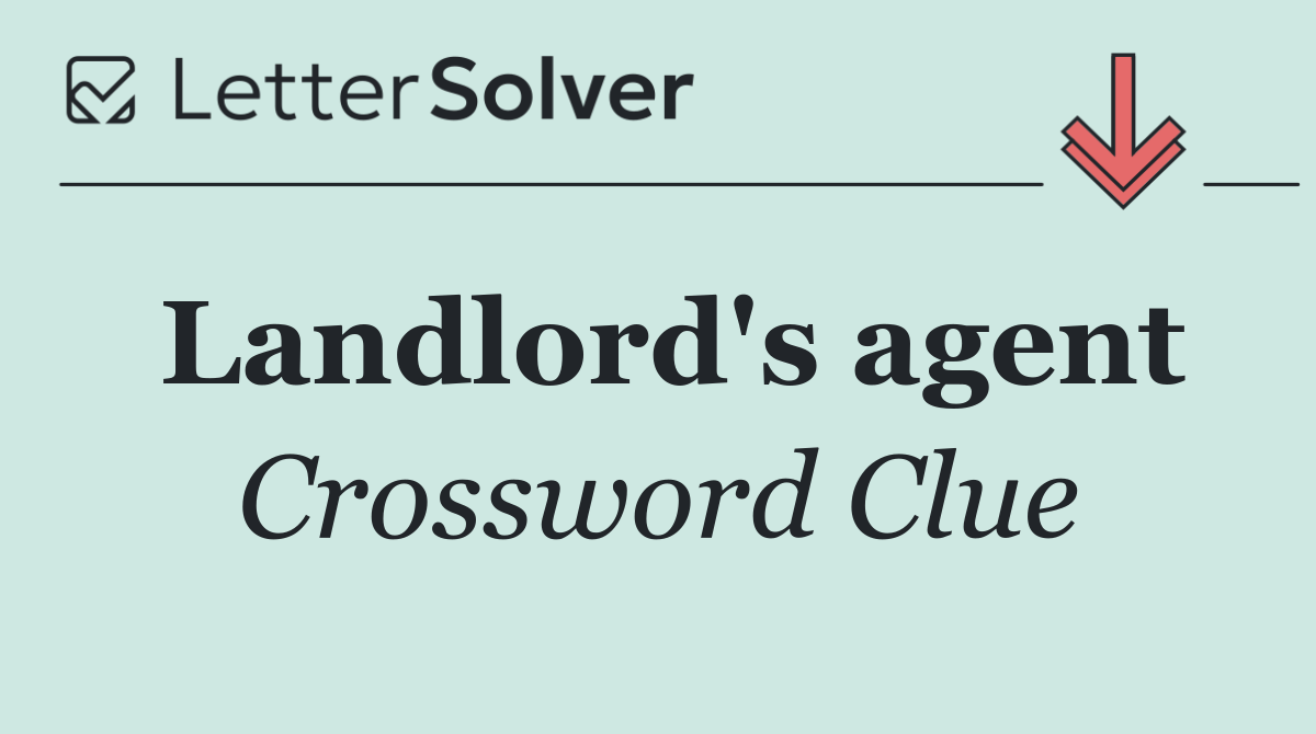 Landlord's agent