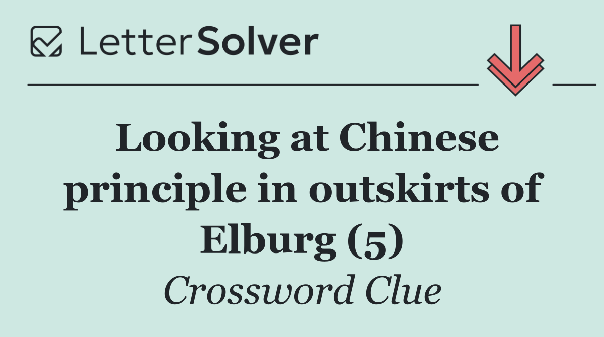 Looking at Chinese principle in outskirts of Elburg (5)