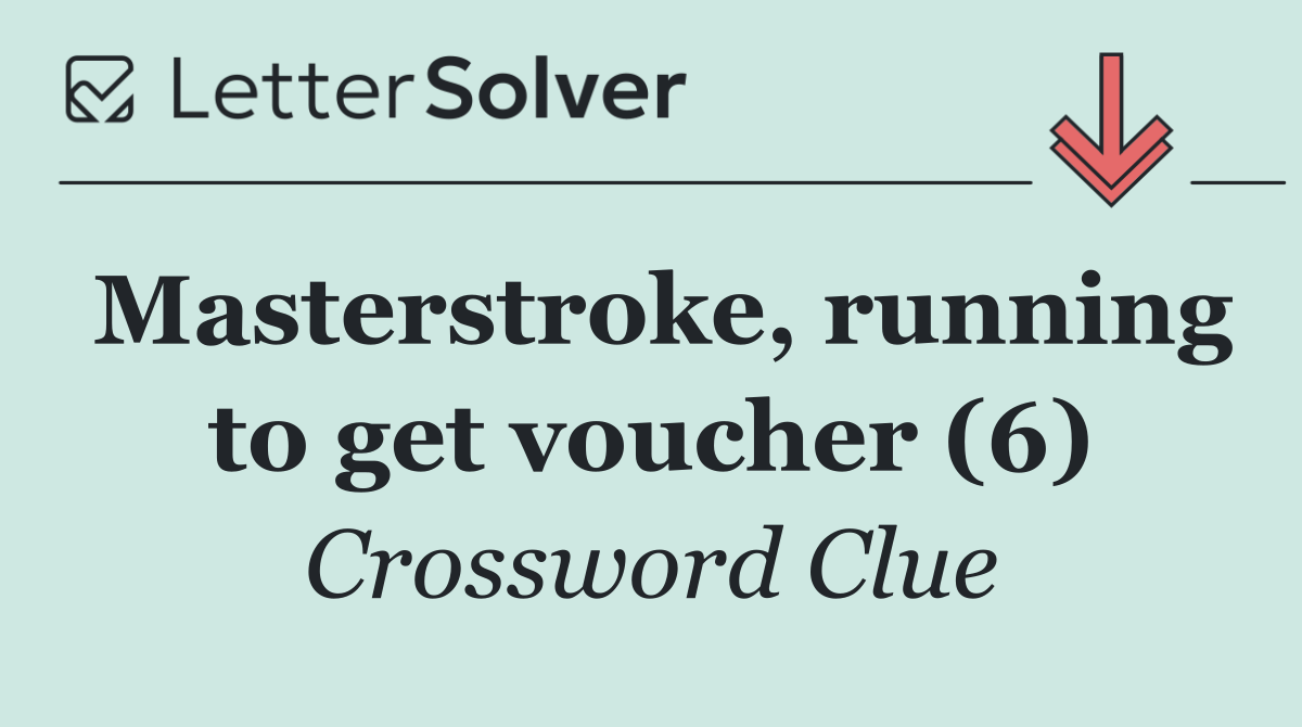 Masterstroke, running to get voucher (6)