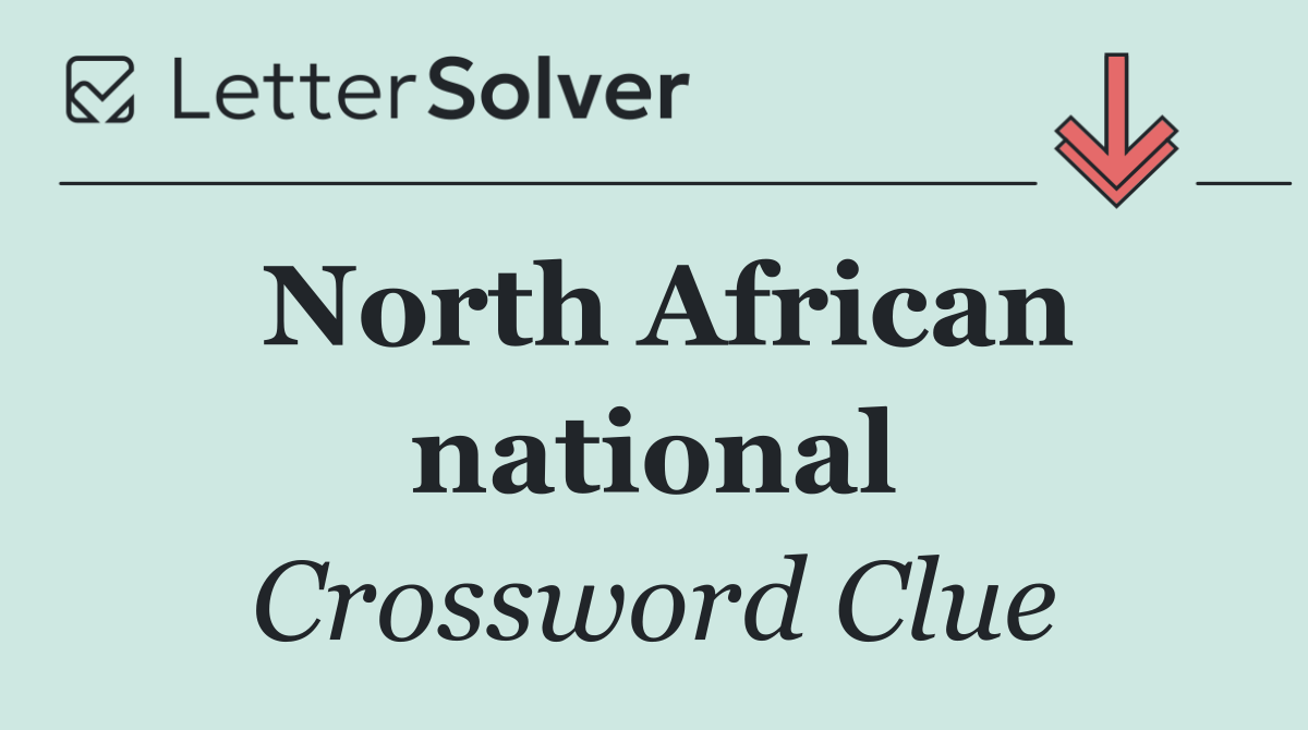North African national