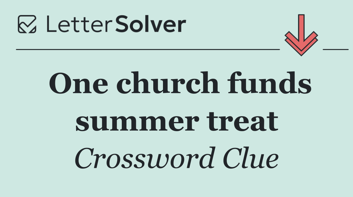 One church funds summer treat