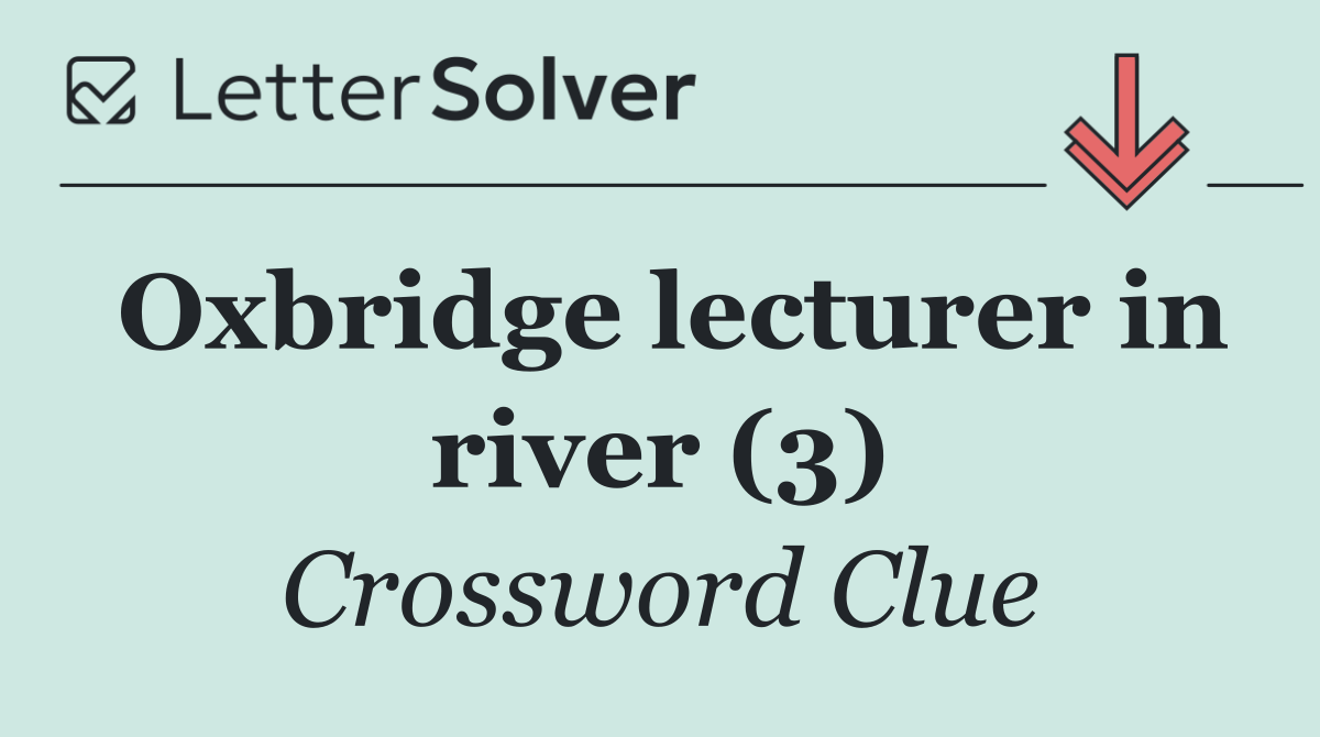Oxbridge lecturer in river (3)