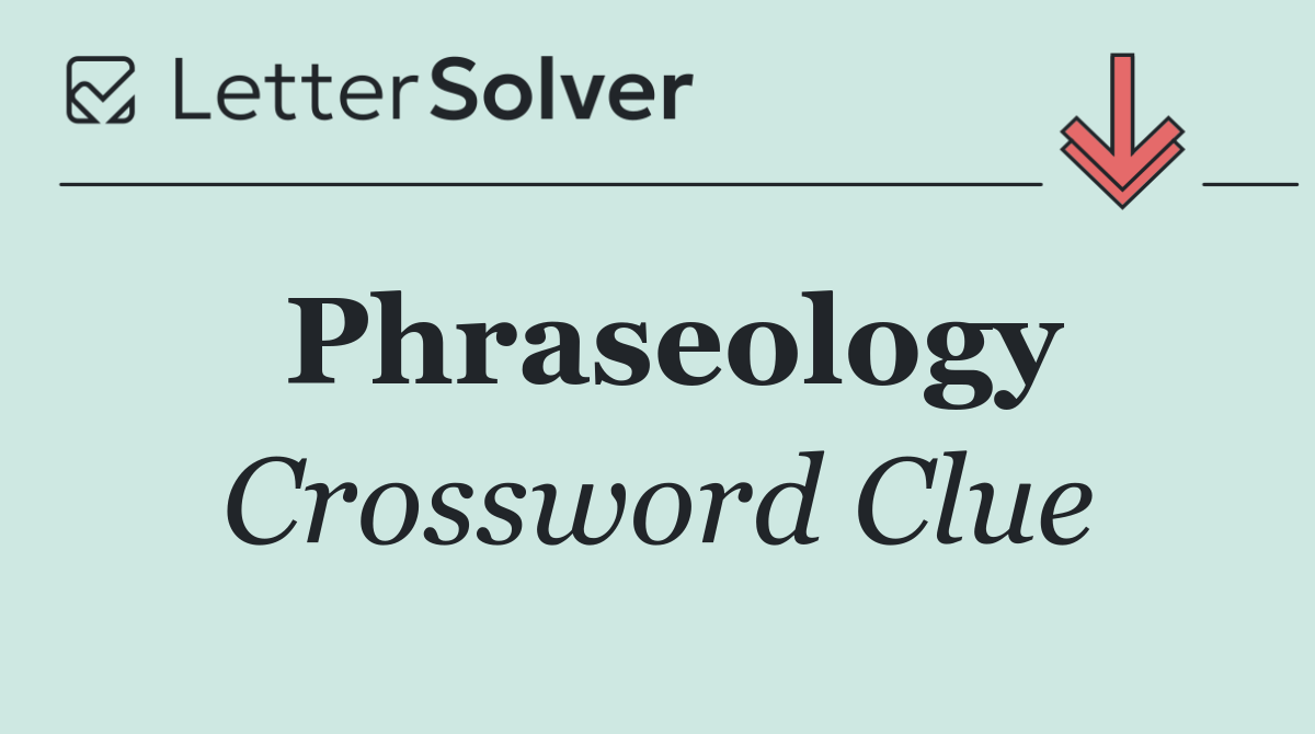 Phraseology