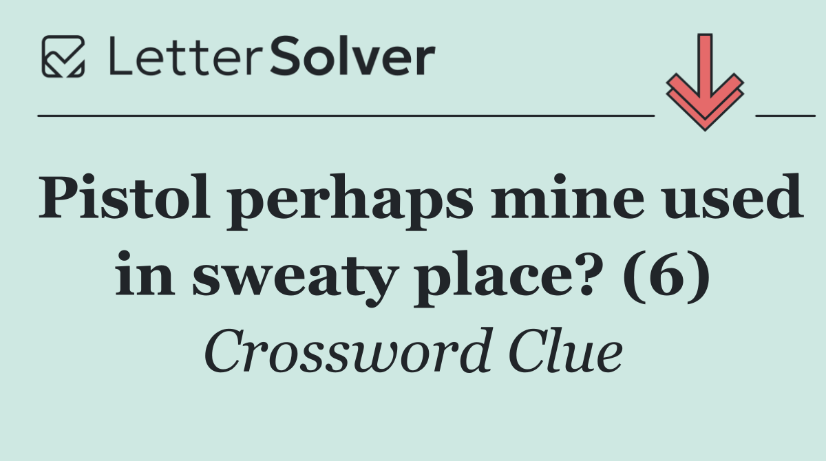 Pistol perhaps mine used in sweaty place? (6)