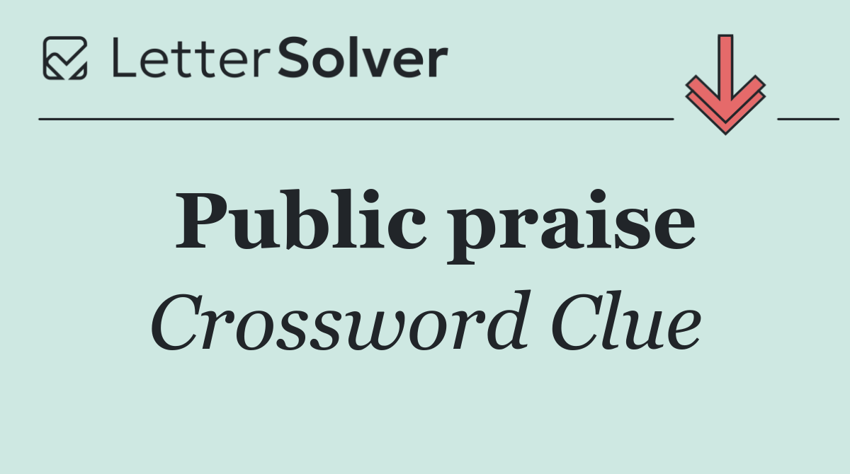 Public praise