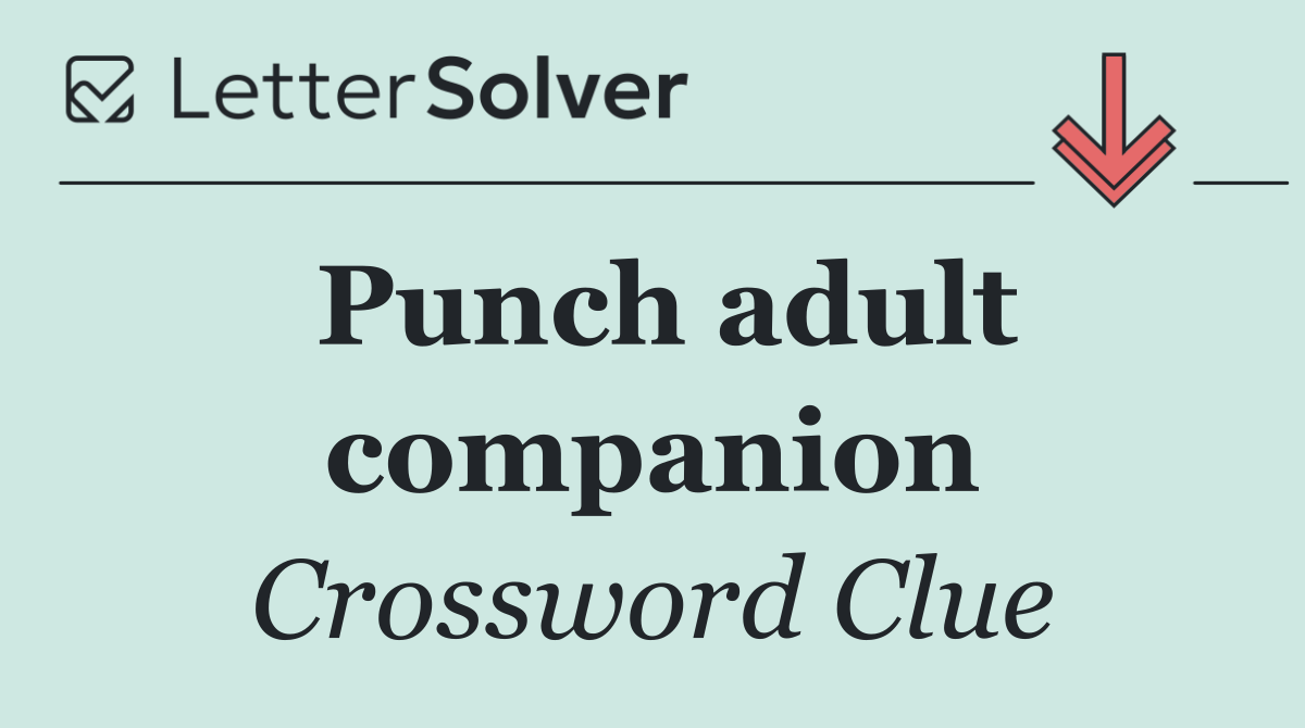 Punch adult companion