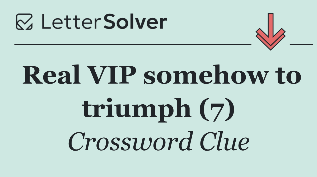 Real VIP somehow to triumph (7)