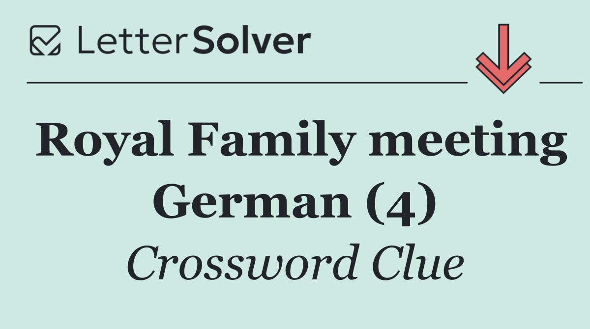 Royal Family meeting German (4)