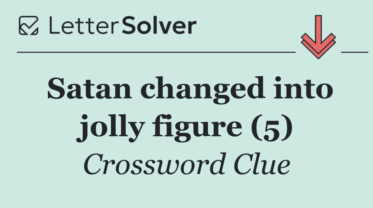 Satan changed into jolly figure (5)