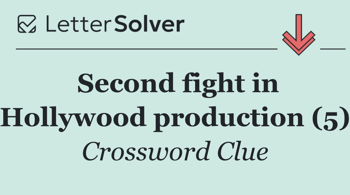 Second fight in Hollywood production (5)